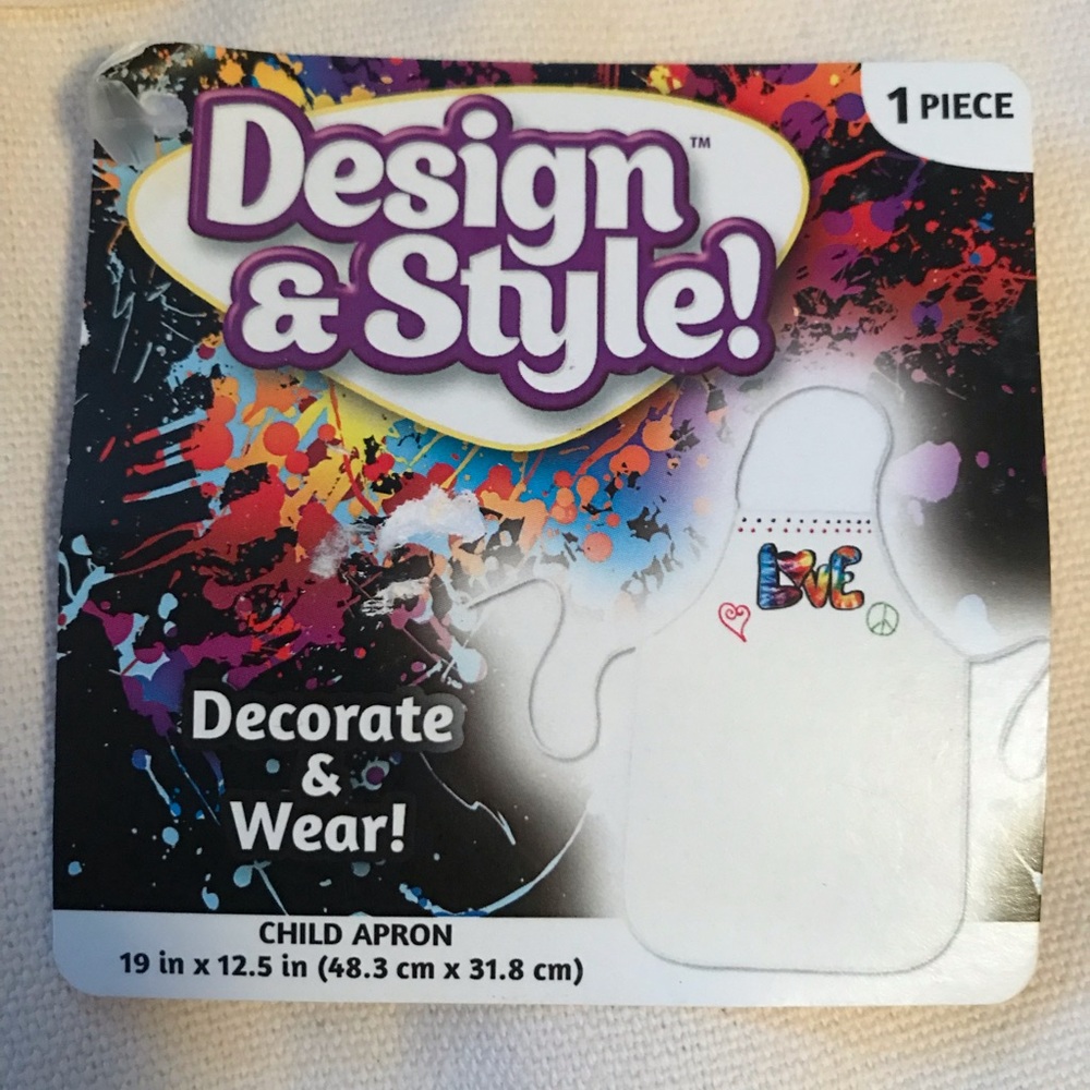 Decorate Your Own Apron - Child’s